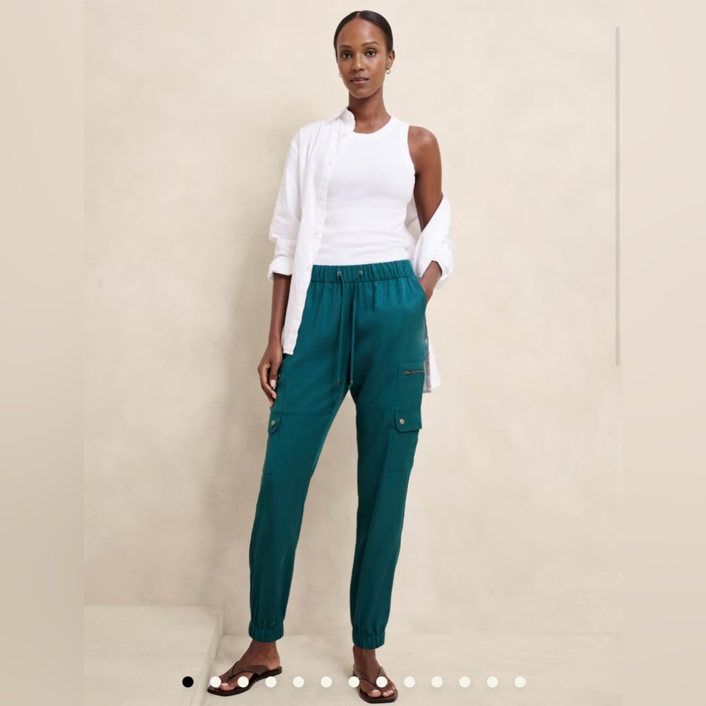 Banana Republic Tencel Cargo Jogger